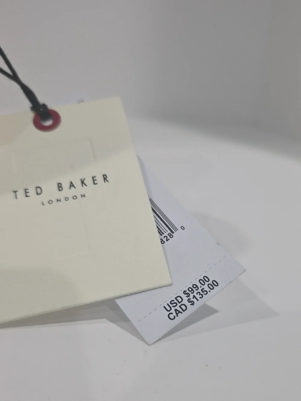 NWT ⭐ Ted Baker PARISA Crossbody Wallet on a Chain Bag Ivory / Brown Polka Dots